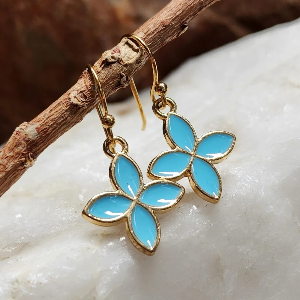 Earrings 'Star Flower
